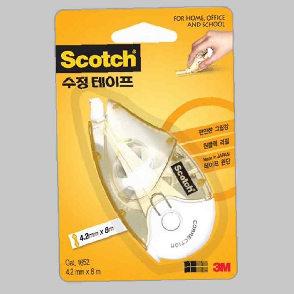 스카치 수정테이프 1652D 4 2mmx8M 3M 2,840원