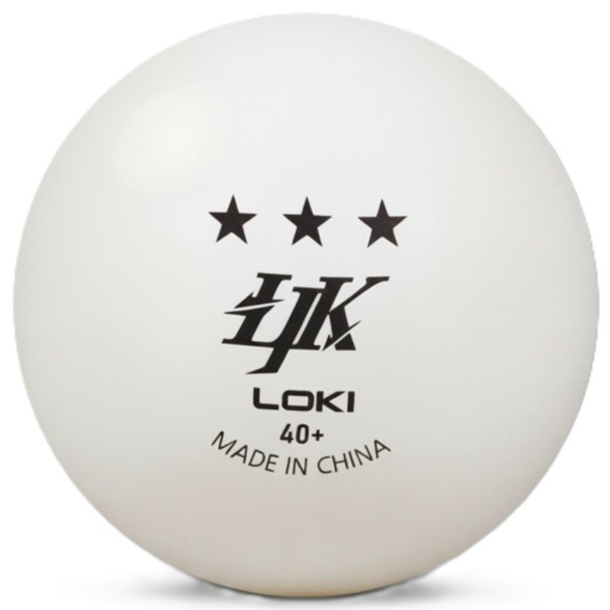 로키 LOKI 40+ 3성 탁구공, 화이트, 1세트, 100개입 12,000원