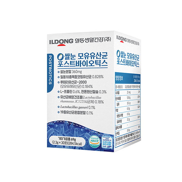 [국내배송]일동생활건강 쌀눈 모유유산균 포스트바이오틱스 30포 35,000원