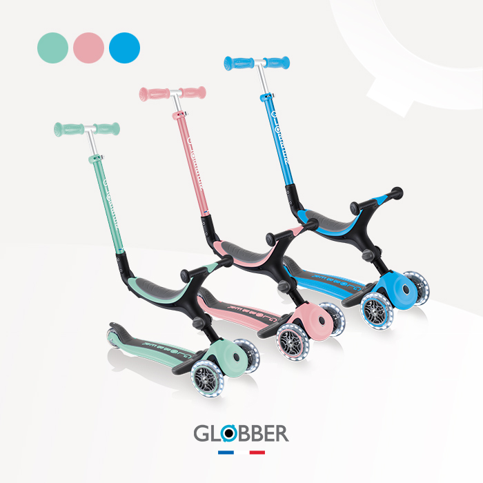 NEW 최신형 뉴 고업 올인원 폴더블 플러스 라이트 유아 어린이 씽씽이 스쿠터 접이식 LED 세바퀴 179,000원