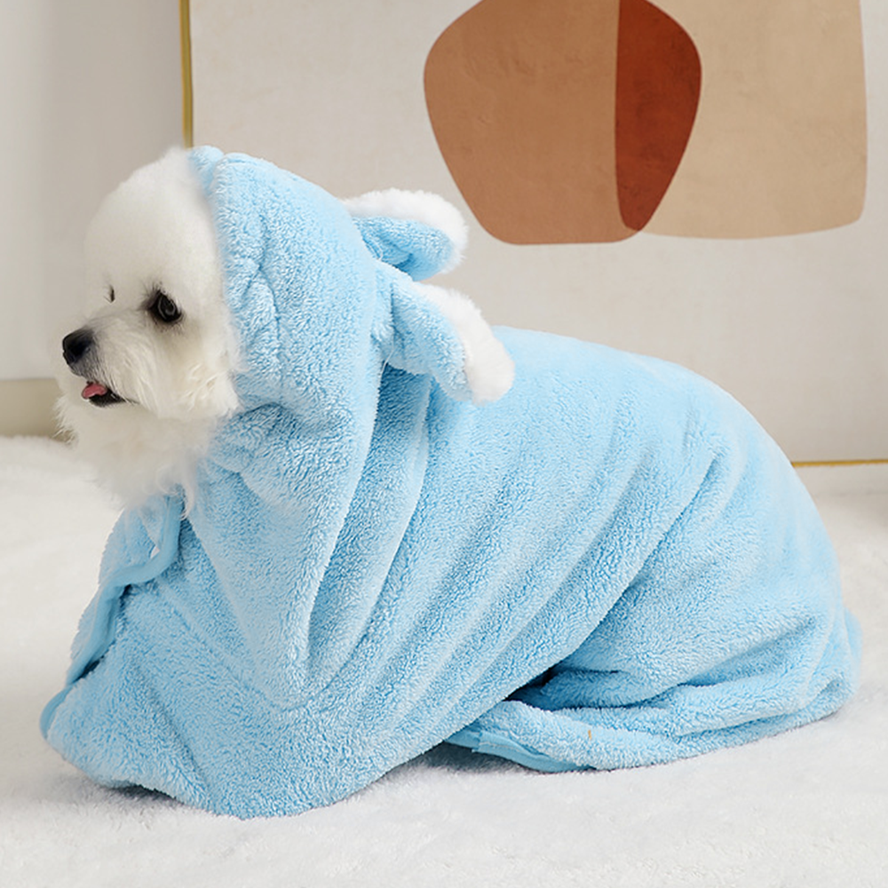 Jeernare 극세사 고양이 강아지 타올 드라이 샤워 강아지 타월 반려동물 부드러운 목욕수건 애견 펫타올 소형 중형 대형견 18,500원