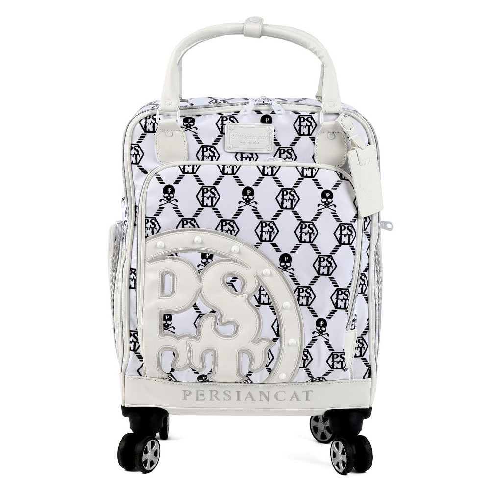 페르시안캣 헥사 뉴로고 휠 골프 보스턴백 PER 025, 화이트 260,000원