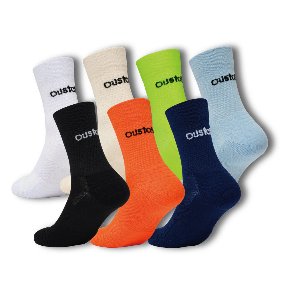 2025 오스탈레띠 퍼포먼스 삭스 양말 남성여성 자전거 사이클 기능성 스포츠, 1개, 샤인 그린 4,900원