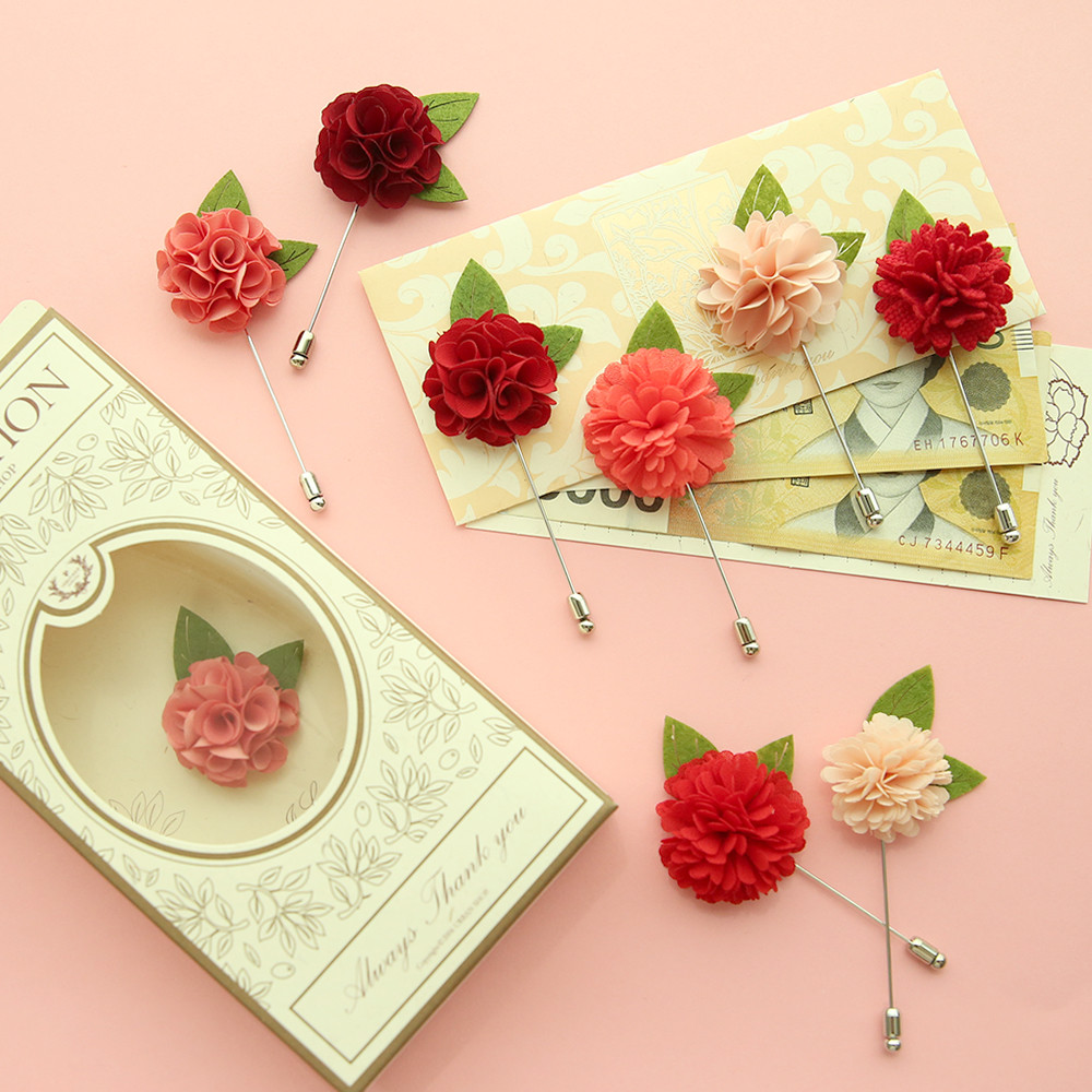 메이크마인디자인 어버이날 선물 카네이션 브로치 부토니에 + 용돈봉투 카드 1+1 세트 9,900원