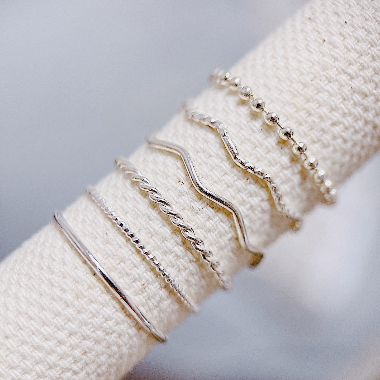 실버925 레이어드링 은실반지 5,400원