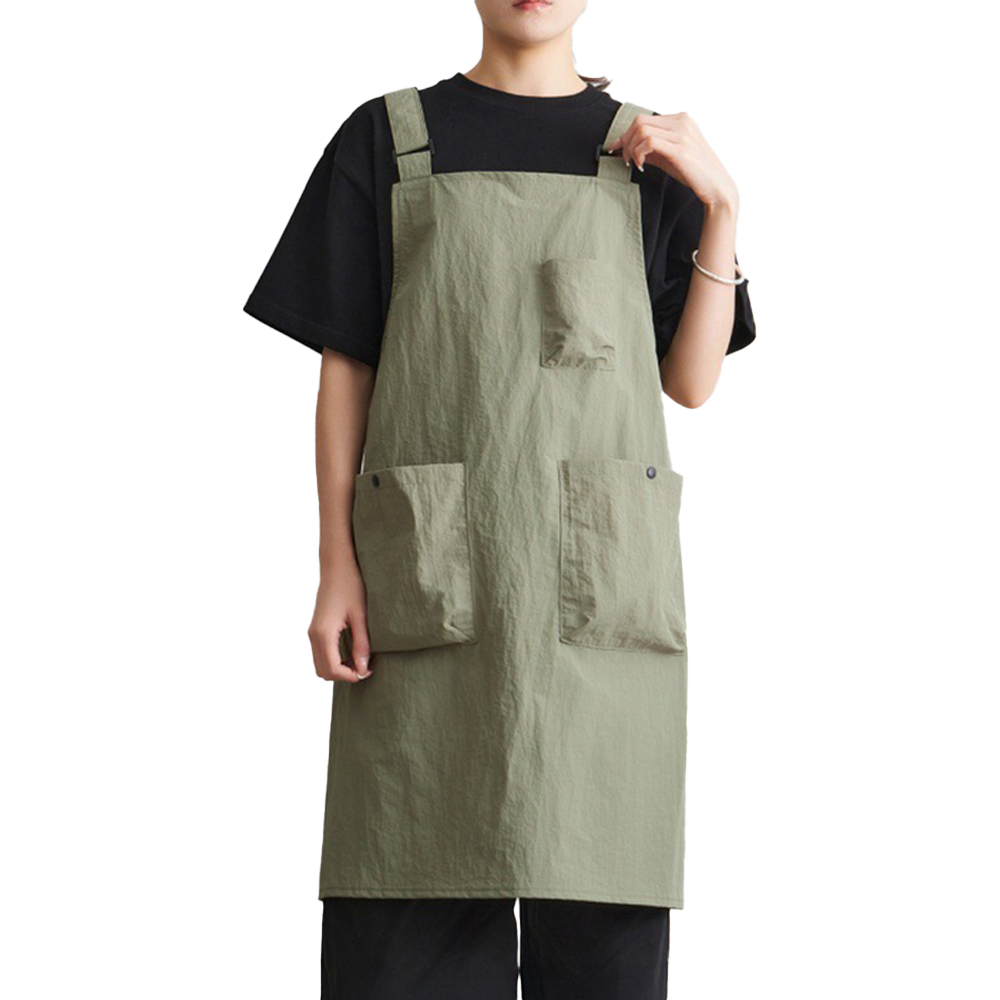 다퍼남 오버사이즈 핏 멜빵 앞치마 9,900원