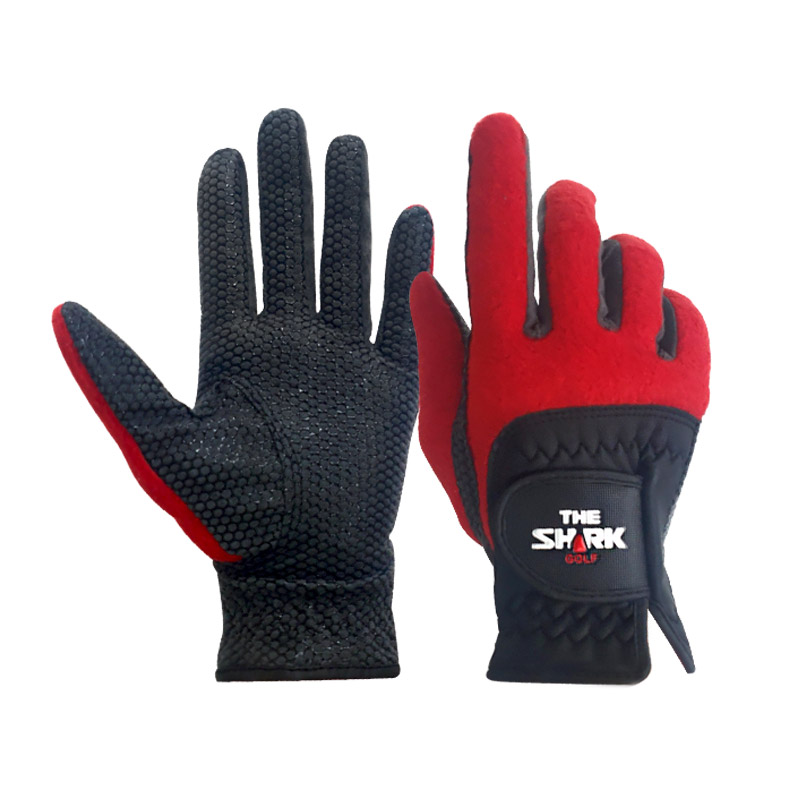 남성용 방한 기모 골프장갑 양손 겨울골프장갑 미끄럼방지 실리콘코팅 파크골프, 1개, 레드 13,000원