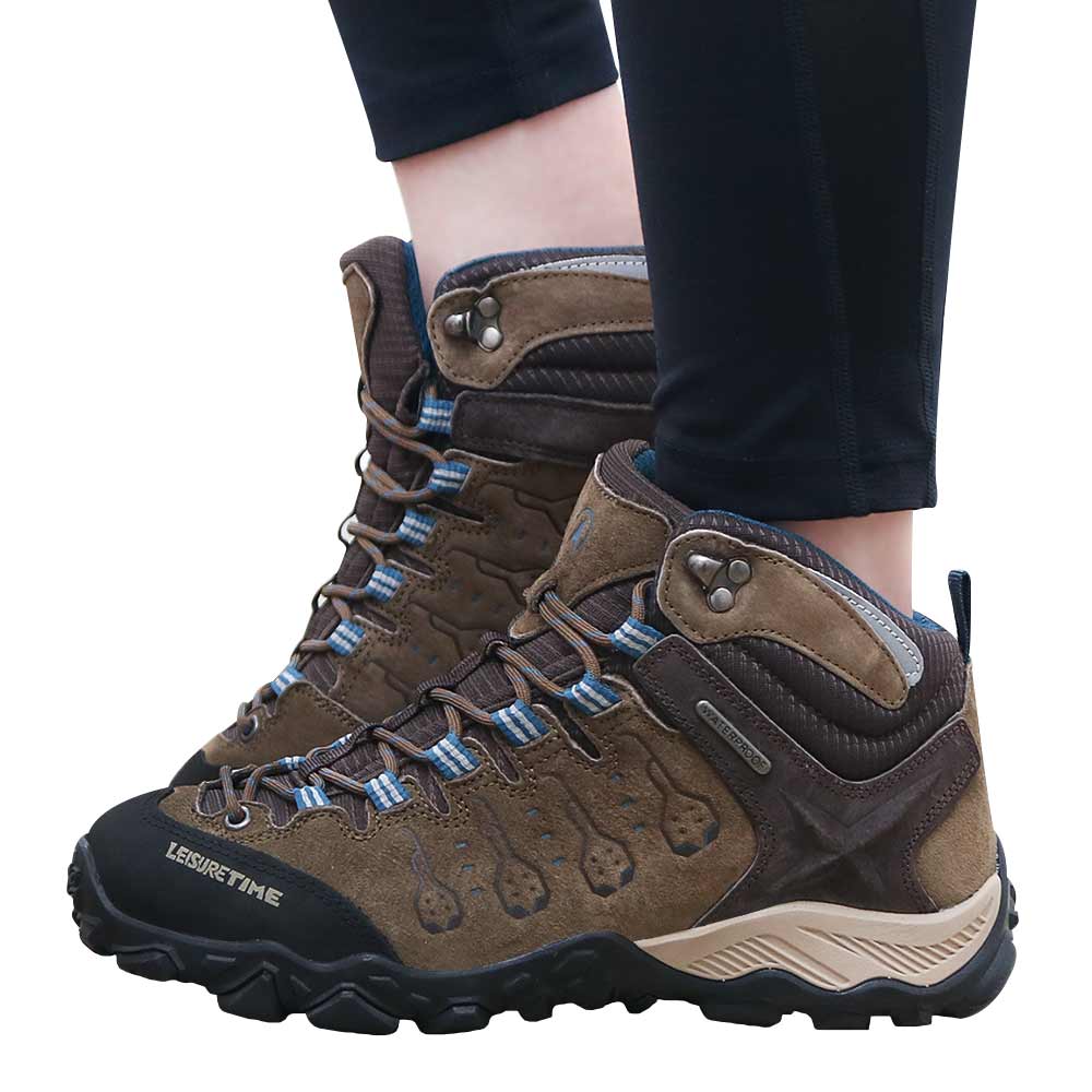 레저타임 여성 남성 가죽 방수 하이탑 등산화 트레킹화 운동화 워킹화 신발 LXT 토스레오파든 59,800원