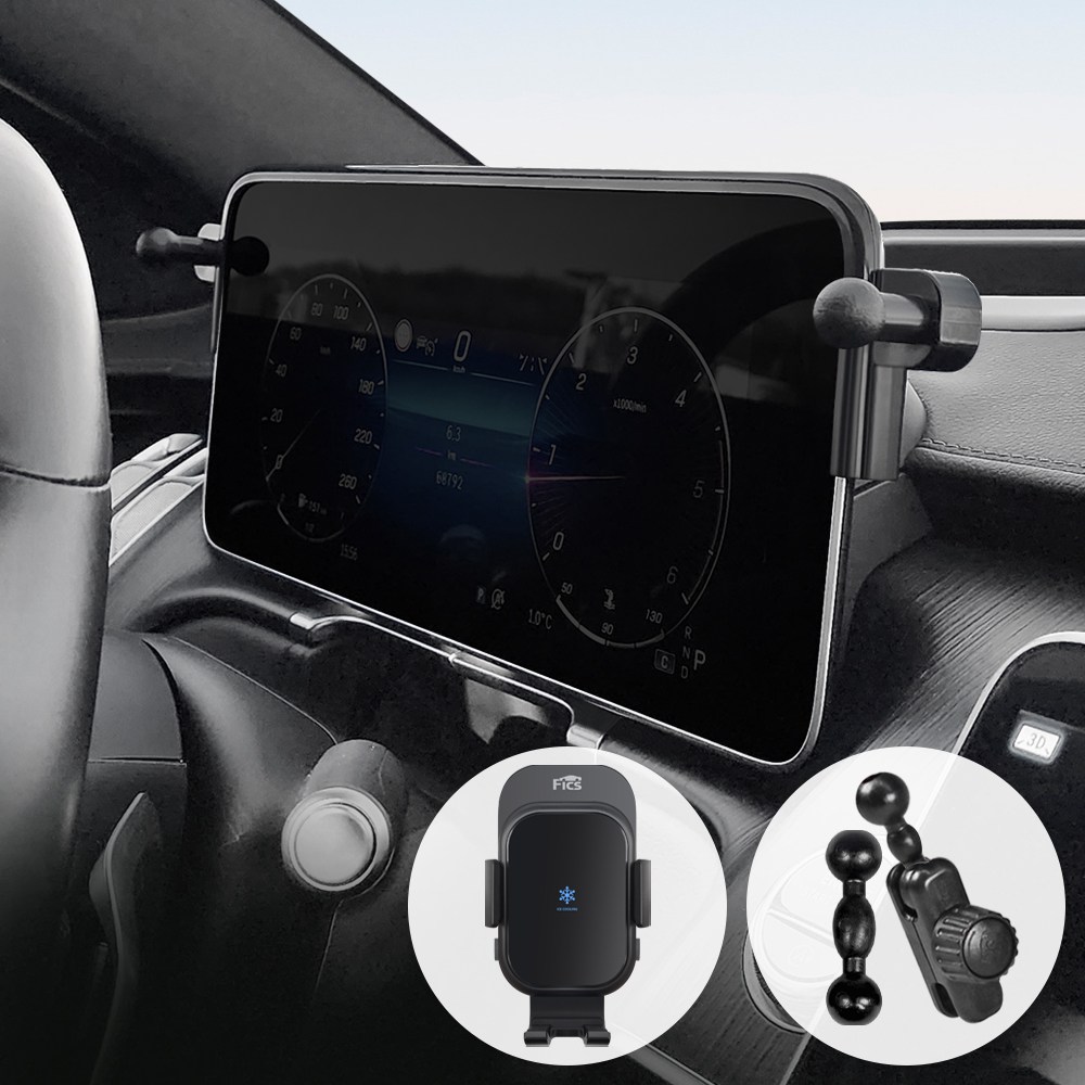 픽스 글로벌 벤츠 S클래스 W223 차량용 핸드폰 충전거치대 세트, 1개 66,500원