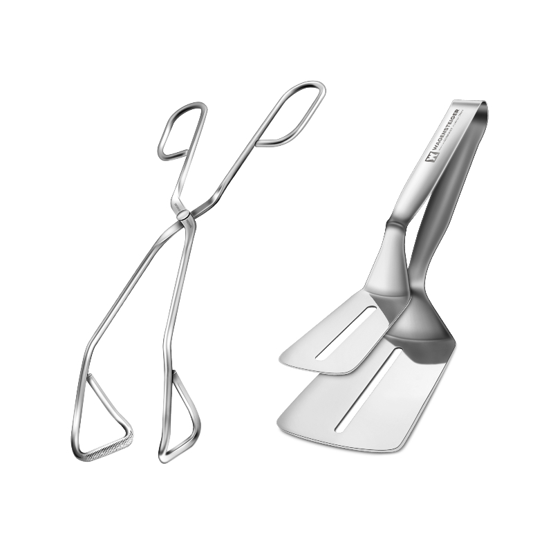 바겐슈타이거 쯔바이 스텐 뒤집개 + 가위형집게 세트 16,550원