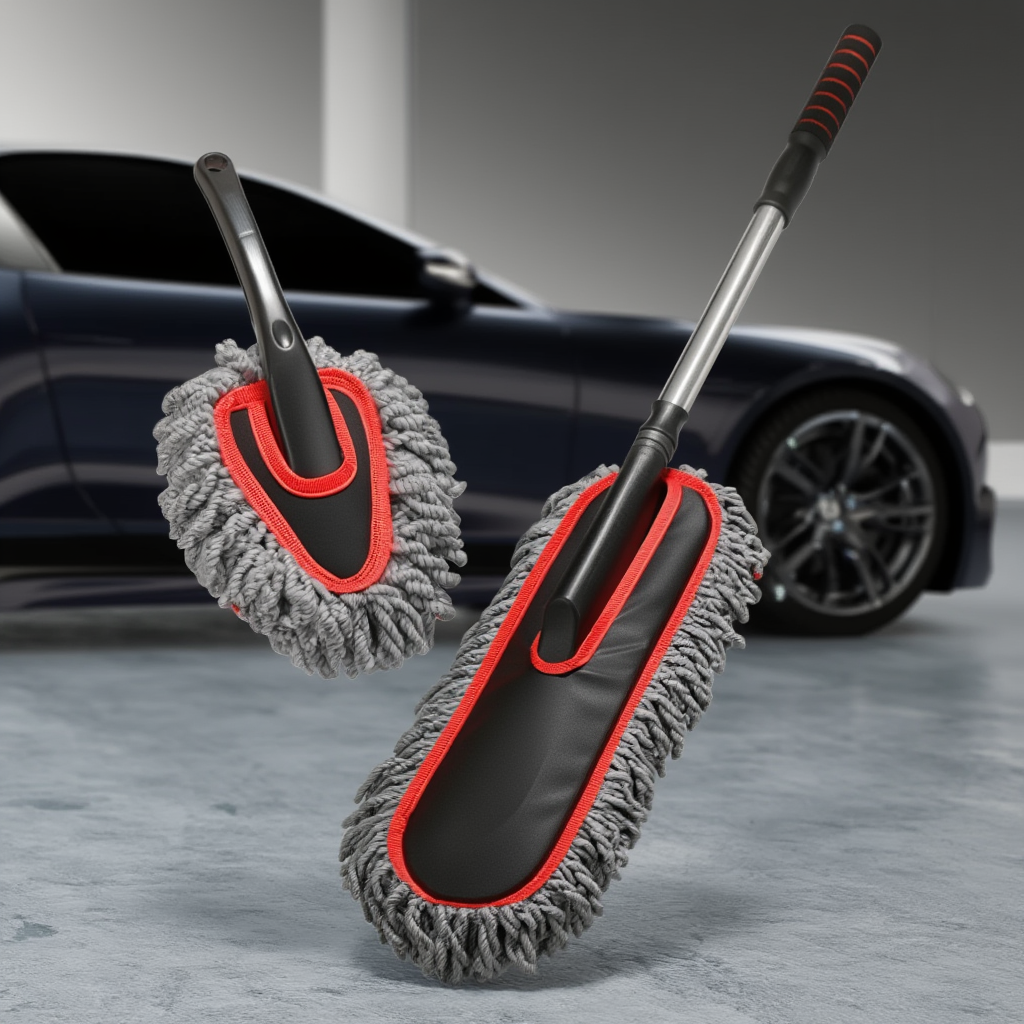 차량용 세차용 길이조절 고밀도 먼지털이 2종, 1세트 12,500원