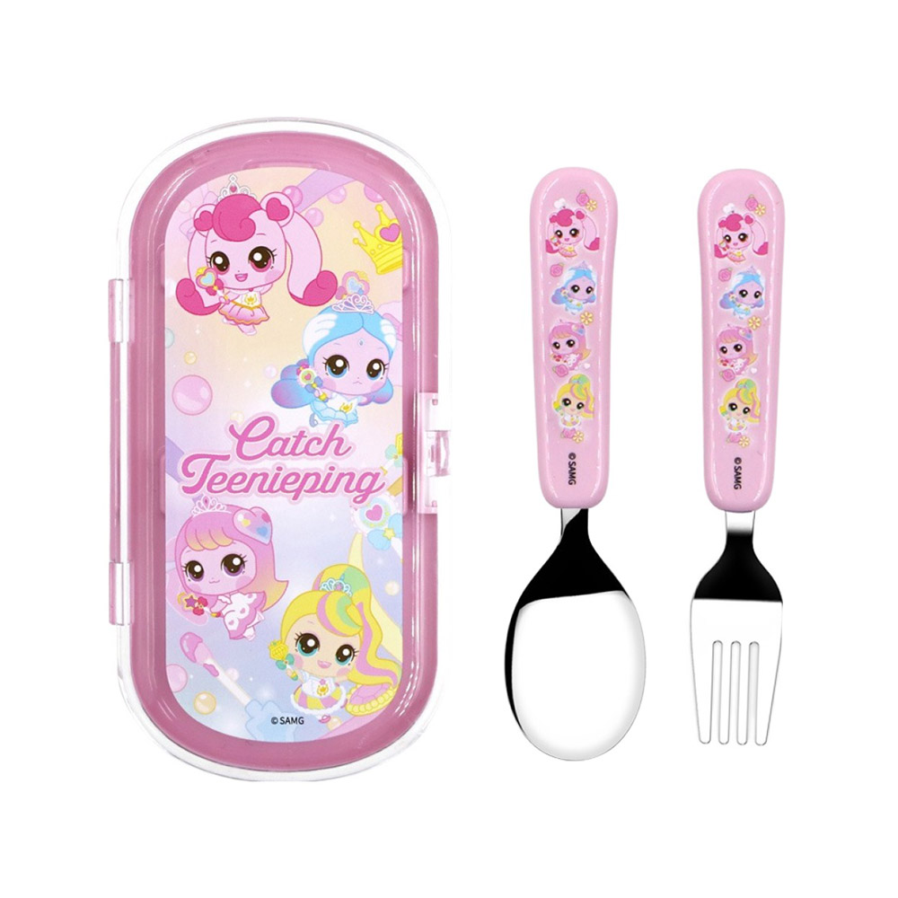 프린세스 캐치티니핑 미니 스푼 포크 케이스세트 10,900원