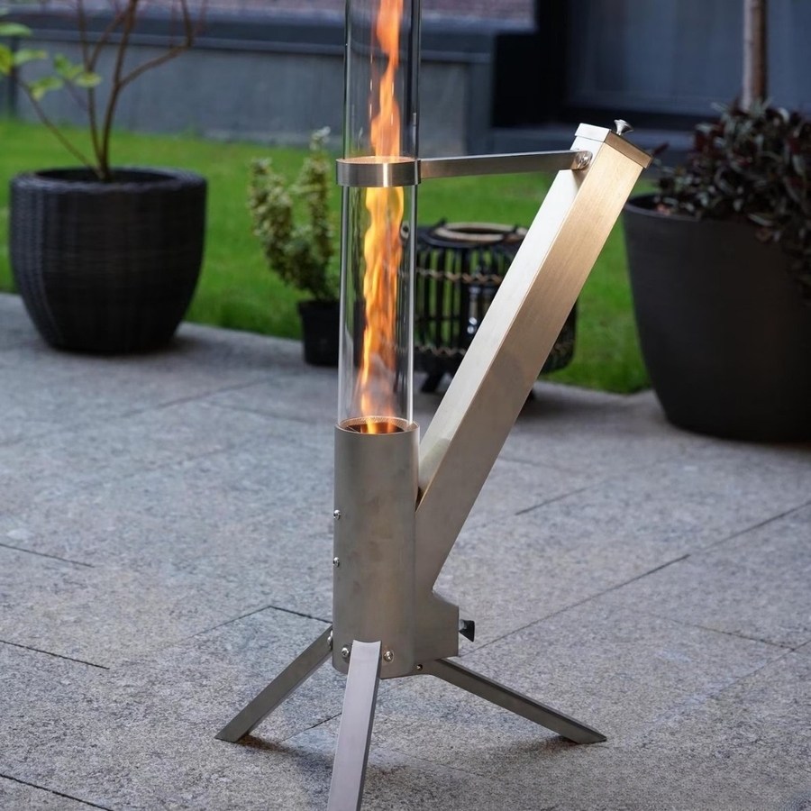 기둥형 캠프 화목 난로 미니 펠릿 스토브 캠핑 감성 불멍 169,000원