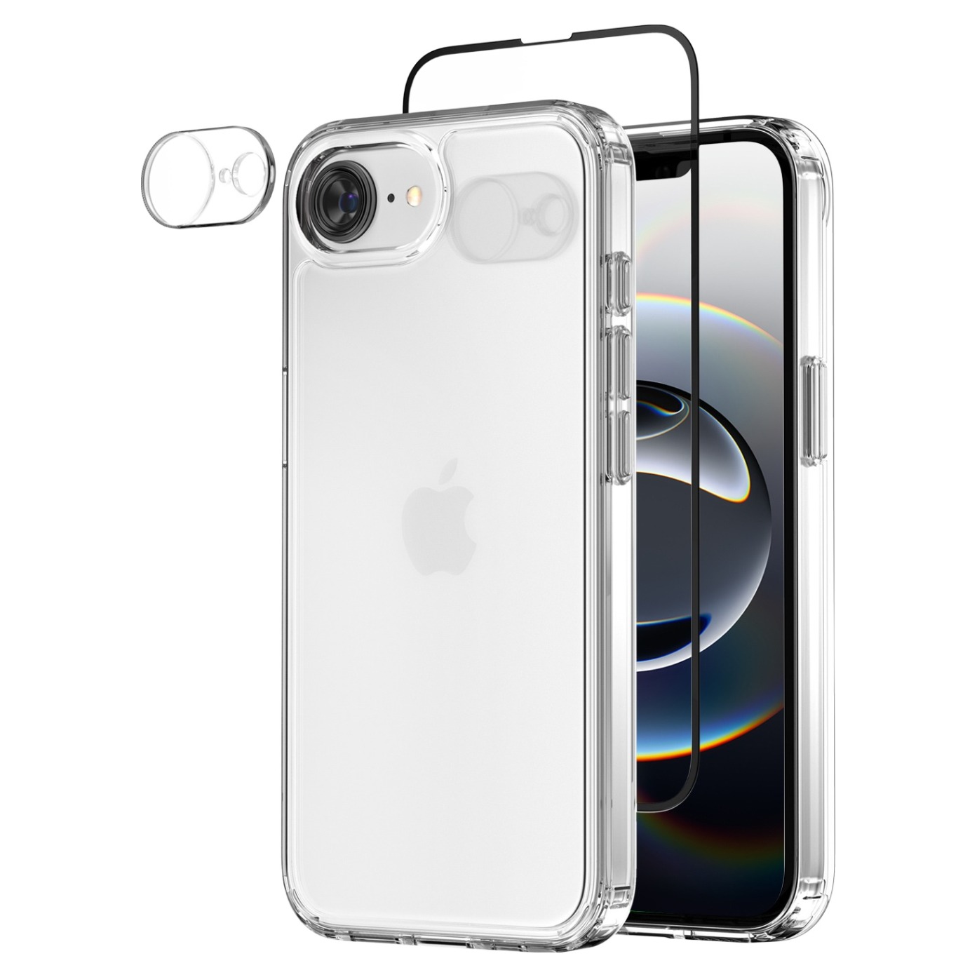 케이맥스 클리어핏 휴대폰 케이스 + 강화유리필름 + 카메라필름 세트 15,650원