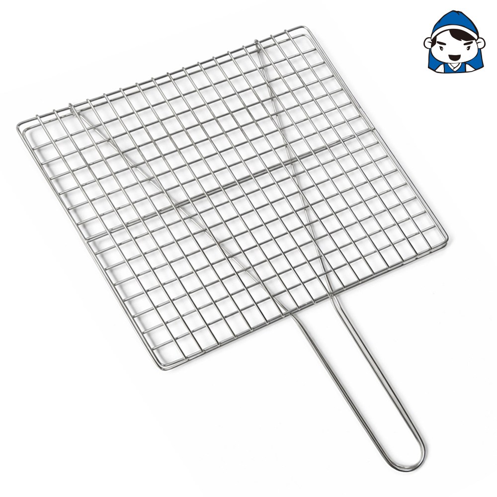 석도리갑도리 스텐겹망(대)310x430(손잡이포함길이) 스테인리스 바베큐 겹망석쇠, 1개 9,290원