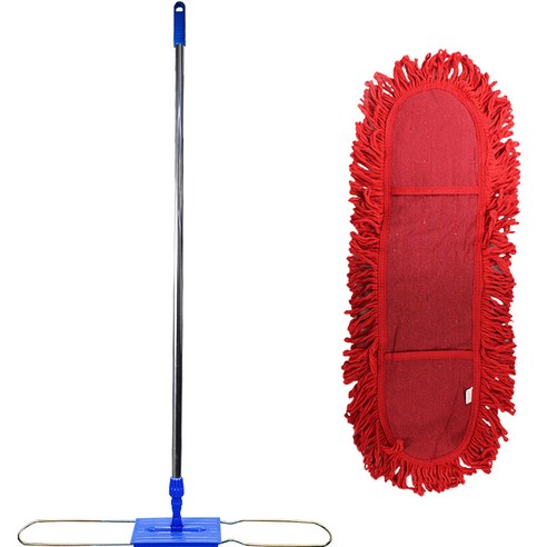 월드크린 리스킹 물걸레 적색 105cm + 프리미엄 판자루 세트 24,400원