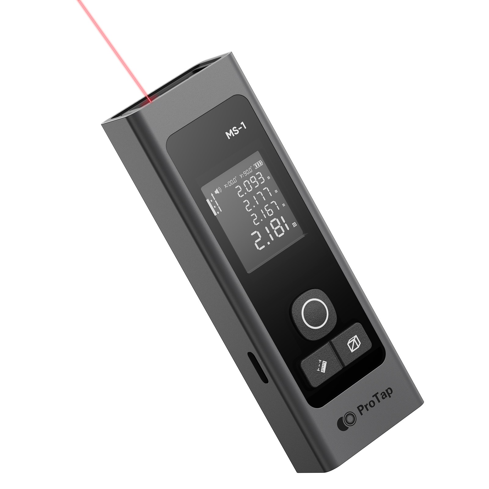 ProTap 60M 초고정밀 미니 레이저 거리측정기 휴대용 레이저 줄자, 1개 39,900원