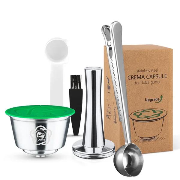 호환  재사용 돌체 구스토 커피 캡슐 네스카페 용 3 번째 플라스틱 스테인레스 스틸 리필 가능 돌체 구스토 커피 캡슐 40,290원