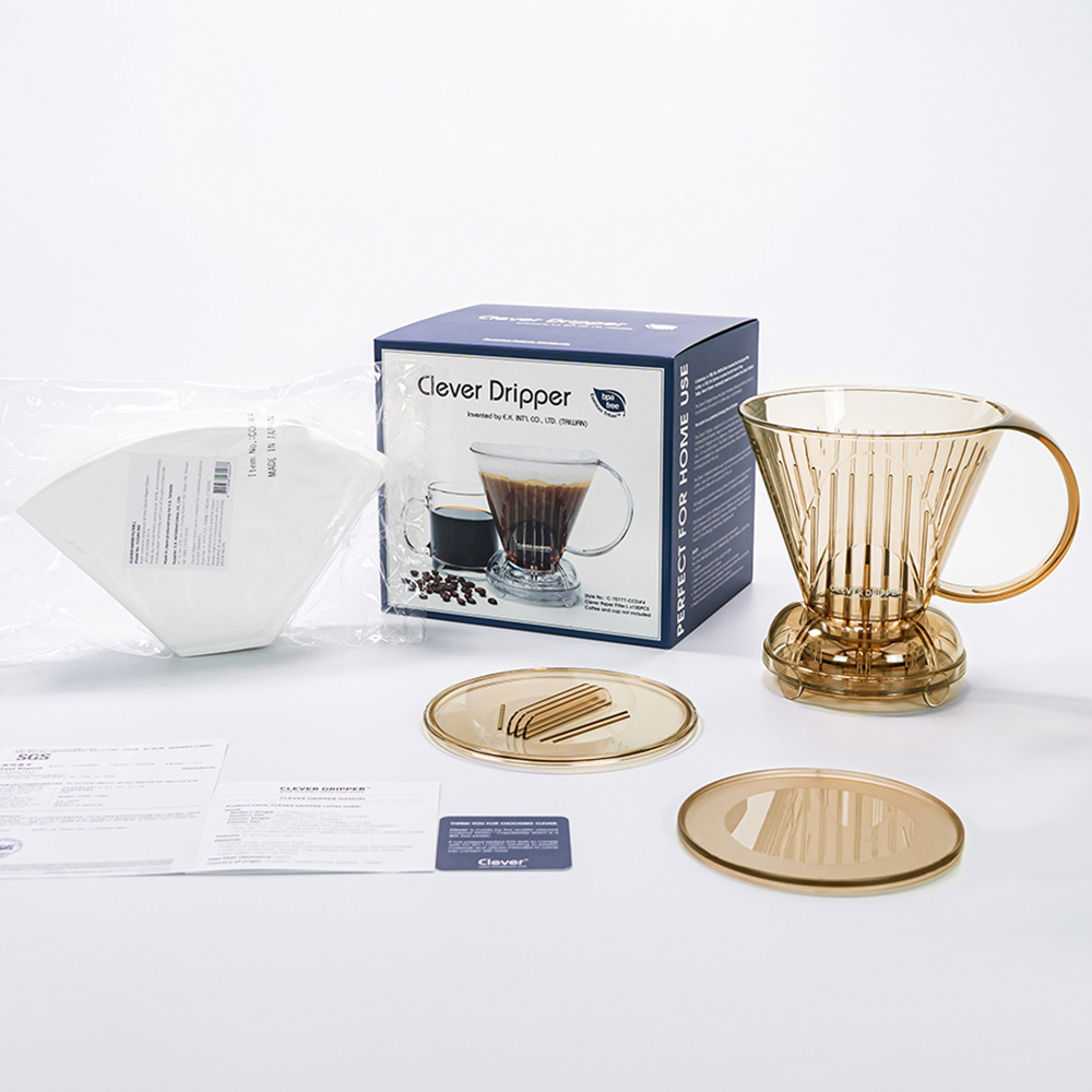 미스터 클레버 커피 드리퍼 핸드드립세트 커피 여과지 100매 뚜껑포함 34,500원