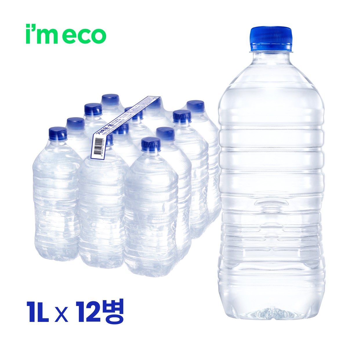 [저탄소인증제품] 에브리데이 산수 1L 먹는샘물, 1L, 12개 5,420원