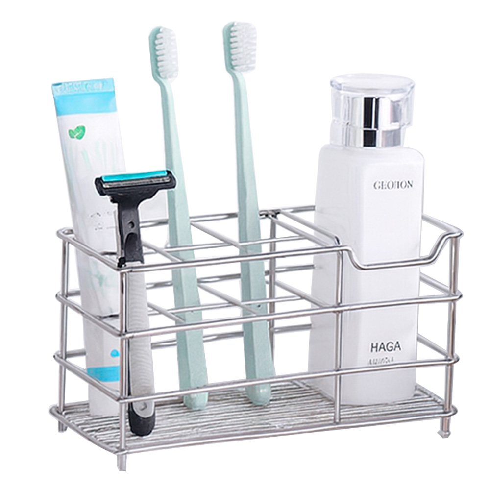 위더스 베이직라인 스텐 욕실 칫솔꽂이 치약 거치대, 실버, 1개 6,990원