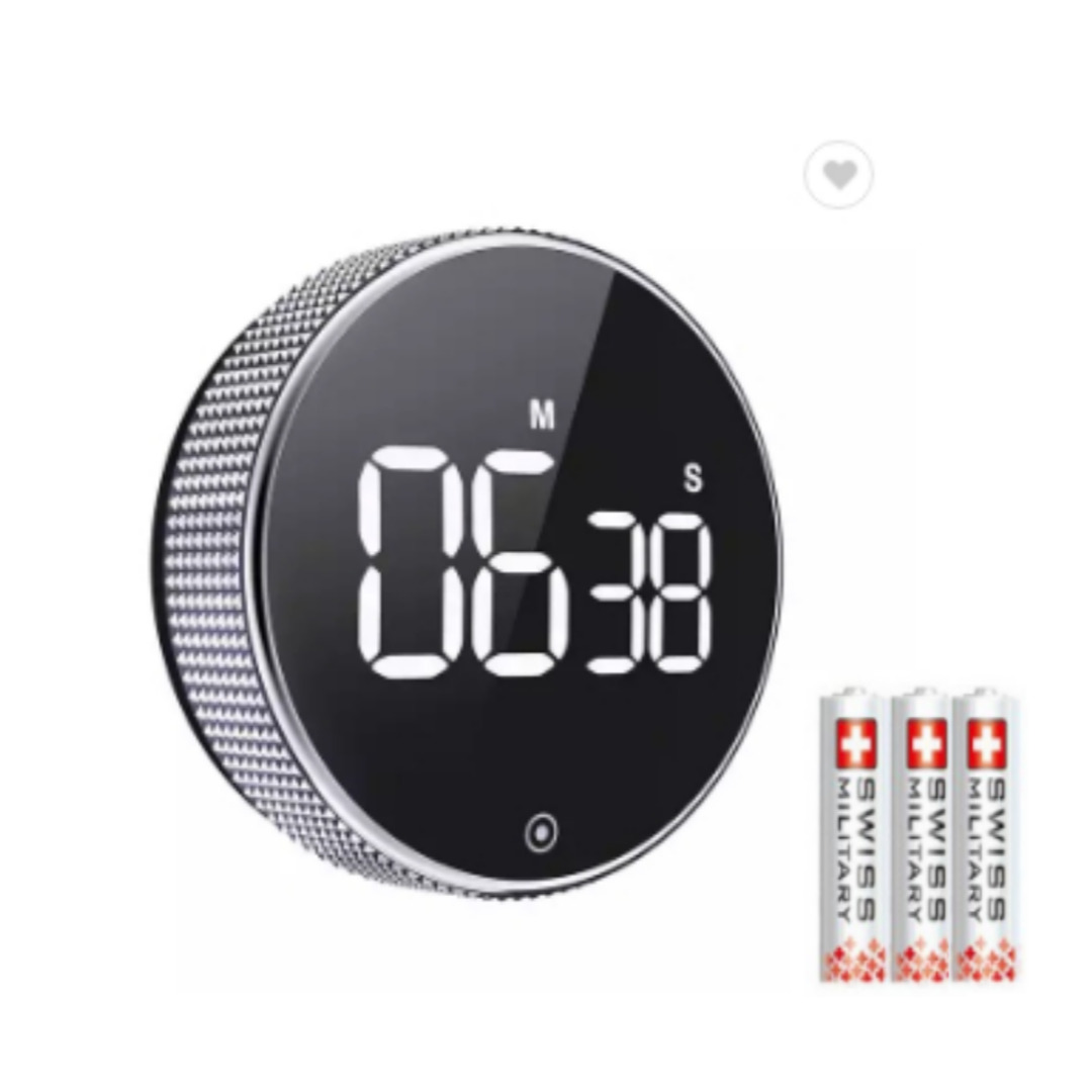 조그 다이얼식 LED 디지털 타이머 쿠킹 요리 캠핑 요가 건전지포함 9,900원