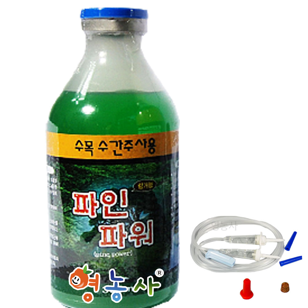 파인파워 500ml 수액세트 포함 수간주사 소나무 영양제, 1개 20,000원