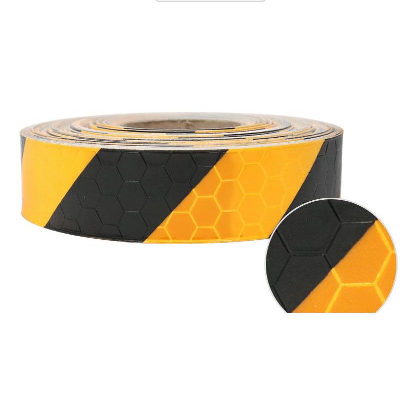 뛰어난 빛반사 계단 위험표시용 사선 반사테이프 5cm 45m 형광색 55,500원