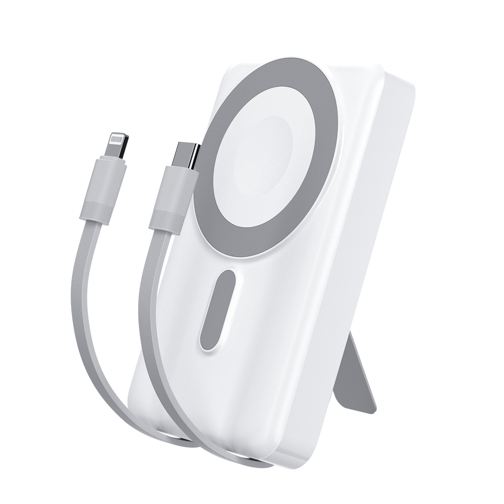 와피크 무선 고속충전 맥세이프 보조배터리 10000mAh 기내반입, 화이트, M6 64,900원