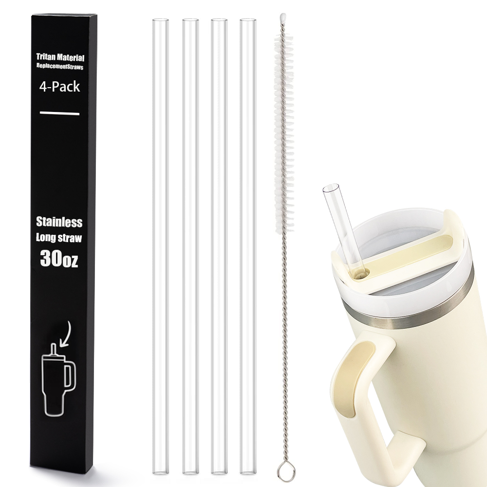 LJL 스탠리 스타벅스 호환 빨대 1.18l/887ml/591ml [트라이탄 재질] 4p+세척솔 1p 세트 4,700원