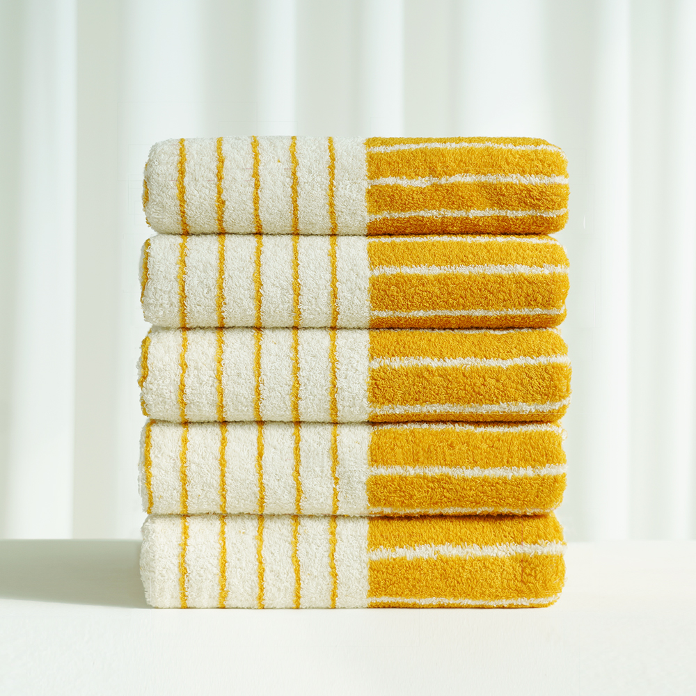 클라우망 프리미엄 타월 160g 60수 코마사, 골든옐로우, 5개 34,000원