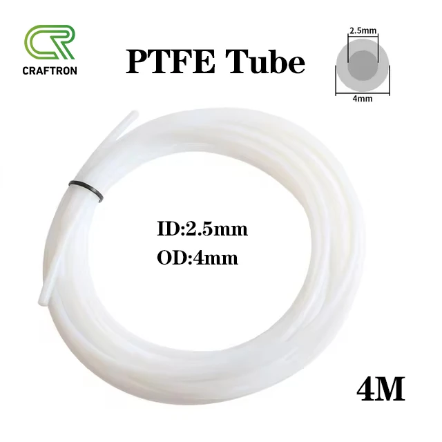 Bambu Lab A1/A1 mini/P1P/P1S/X1C 3D 프린터용 PTFE 튜브, Creality K1 Ender V3, 2.5mm IDx4mm OD 15,600원