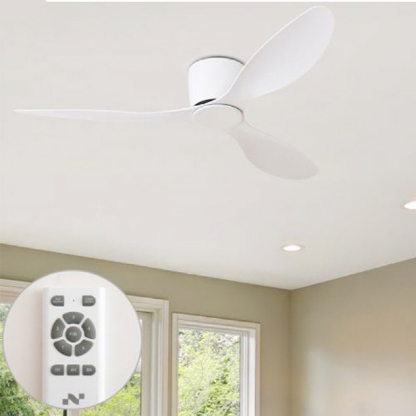 한국형 벨로스 IoT 스마트 실링팬 132cm 52인치 날개 화이트 조명불포함 거실형, 올화이트(바디+날개) 409,000원