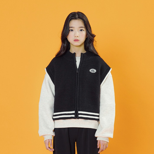 아이러브제이 디디오 스튜디오 집업 니트 베스트 59,800원