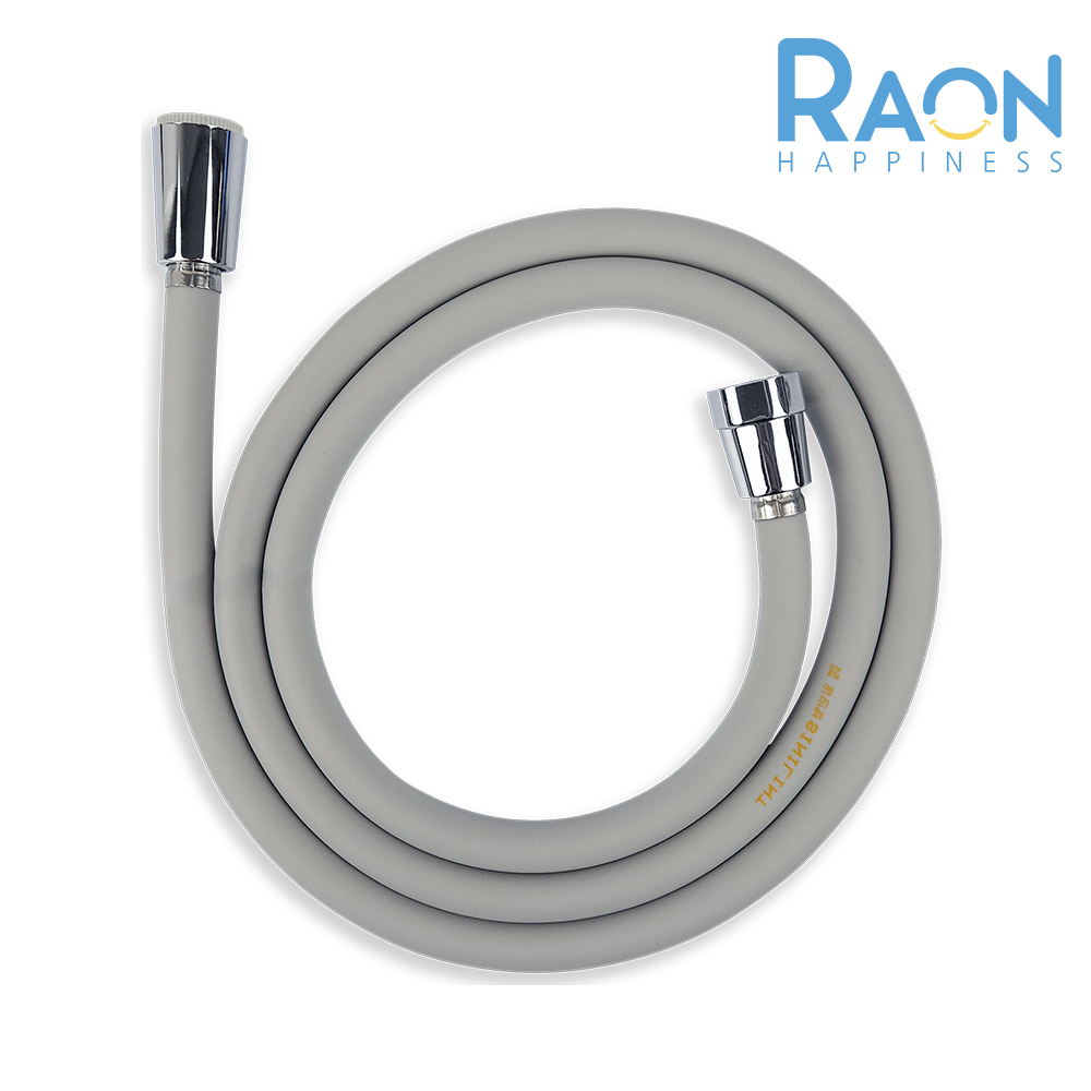 라온 잔수배출 물때방지샤워호스 국산 KC인증 꼬임방지, 그레이, 1.5m, 1개 20,900원
