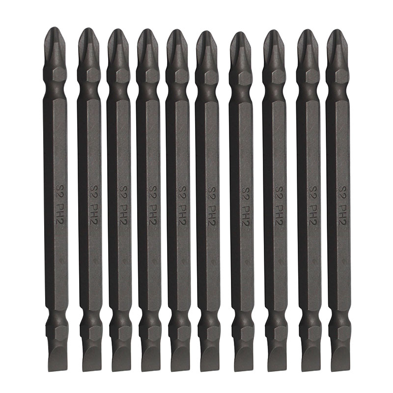 십자 일자 자석비트 10P세트 드라이버 자석비트세트, 1세트, 본품(배터리없음) 12,600원