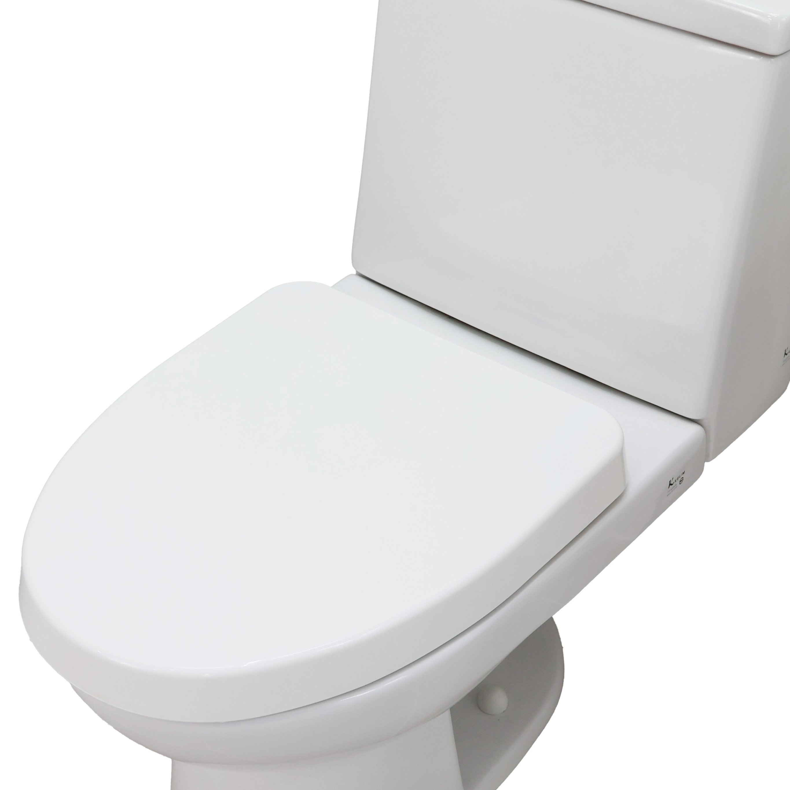 니드코 슬로우다운 무소음 하드 변기커버 O형, 화이트, 1개 18,500원