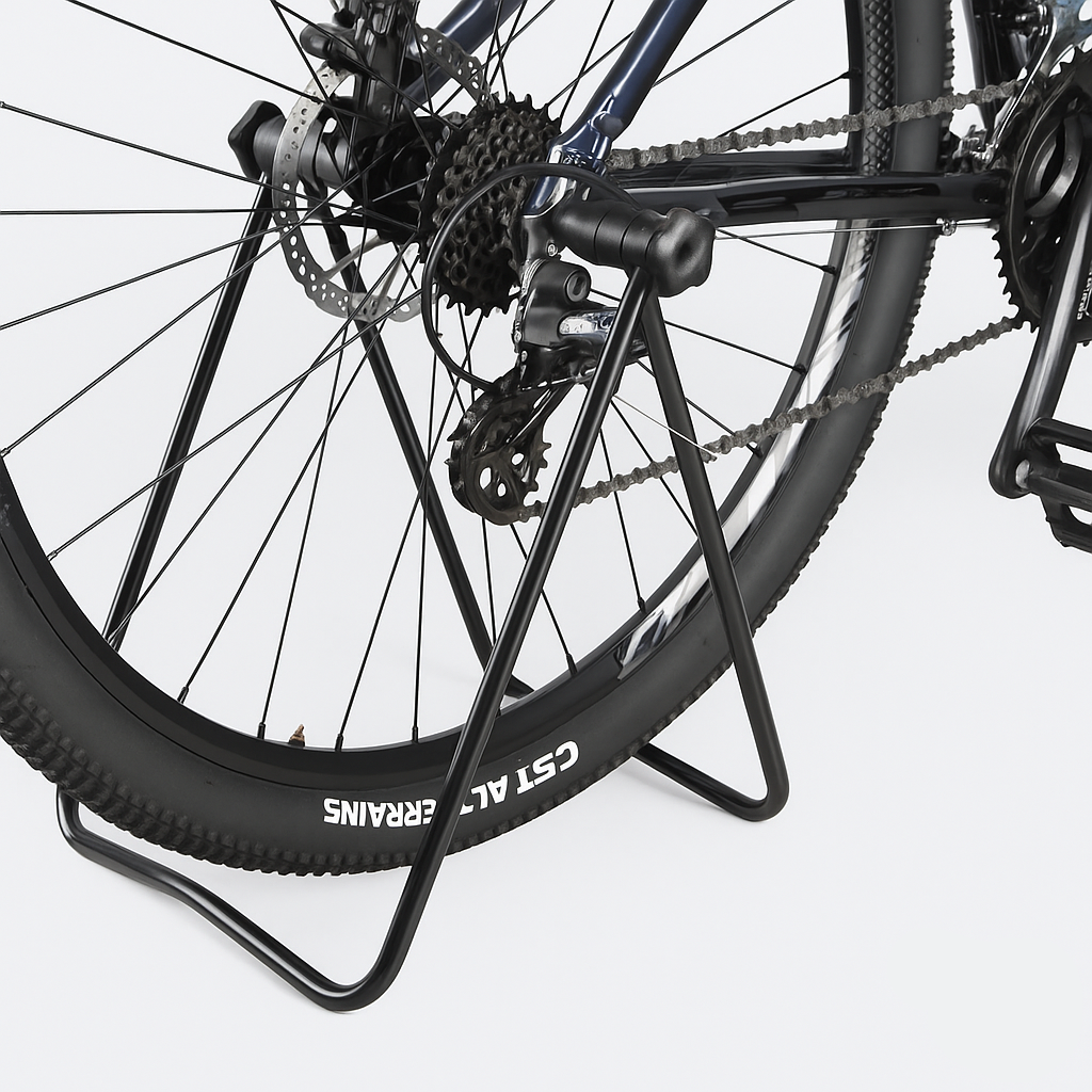 하네르 자전거수직거치대 실내 스탠드 정비대, 블랙, 1개 24,900원