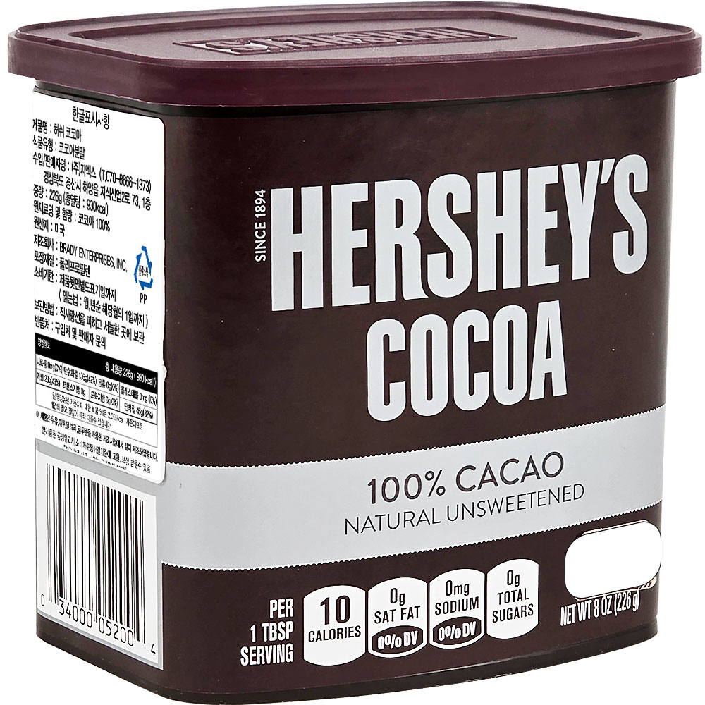 HERSHEY'S 무가당 미국산 100% 코코아 분말 파우더 카카오 13,900원