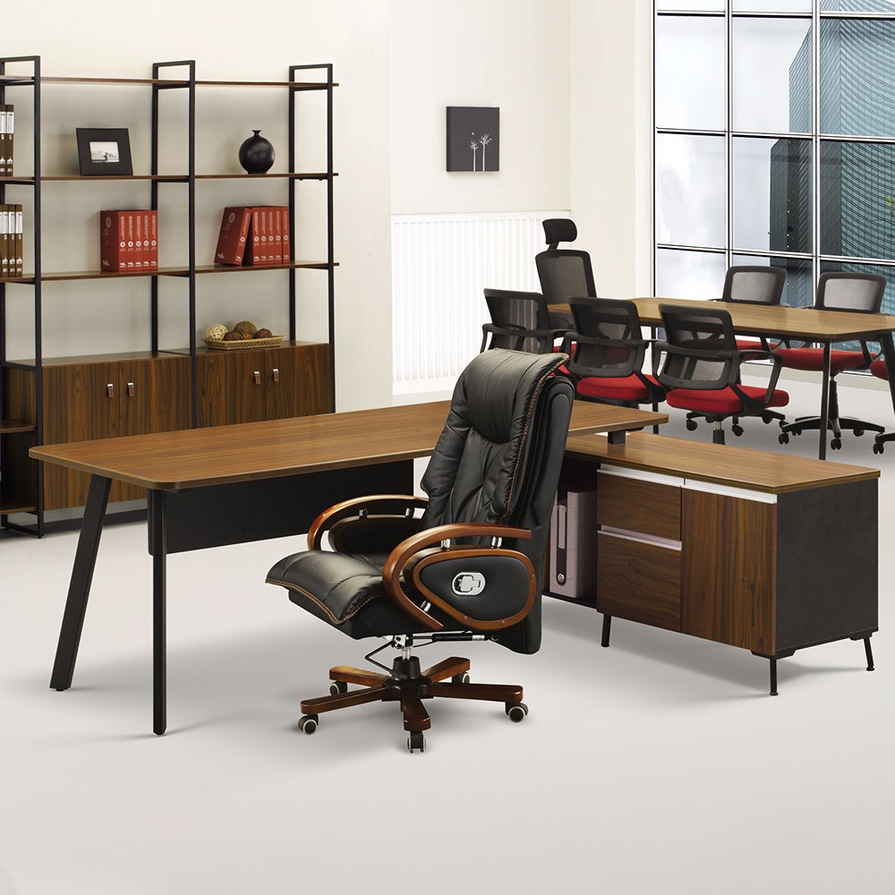 레이첼 303 모던중역 사이드 책상세트 - 2컬러 (파스텔, 월넛) 539,000원