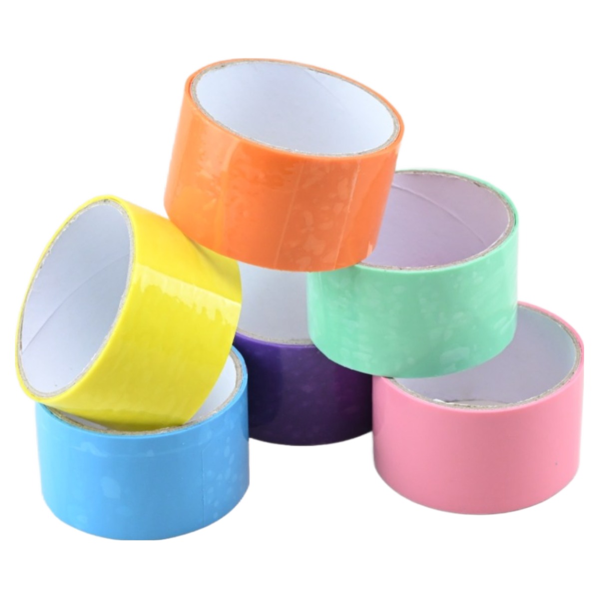 테이프볼 만들기 찐득볼 테이프공 실리콘테이프 4.8cm 6종 세트, 1세트 9,900원