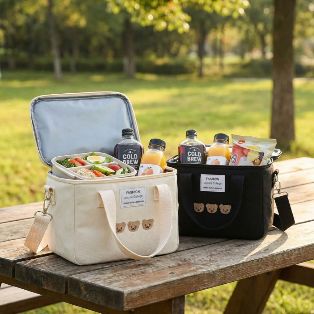 캐릭터 보온 보냉가방 소형, 화이트, 1개 19,800원