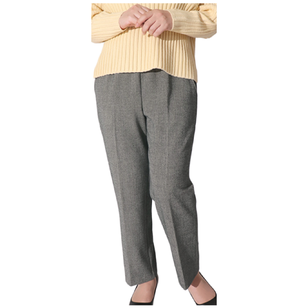 Made in Japan 겨울용 허리편한 일본 기모바지 부드러운 촉감 헤링본패턴 부모님 생신 명절 선물 병원 외출용 50대 60대 70대 중년여성 엄마옷 할머니옷 9604 57,000원