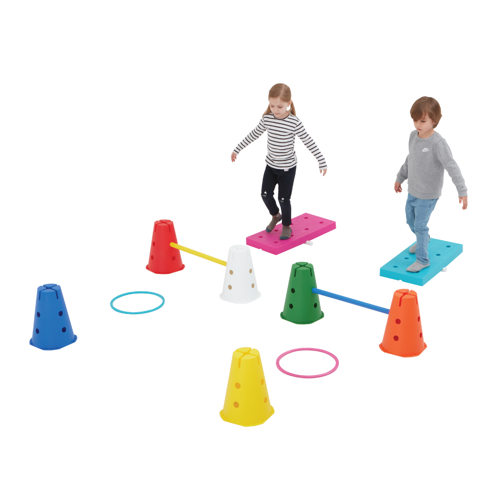 아이소파 복합 장애물 놀이세트 IG-P024 유아 협동 놀이 단체 게임 체육 용품 교구, 단품, 1개 203,450원