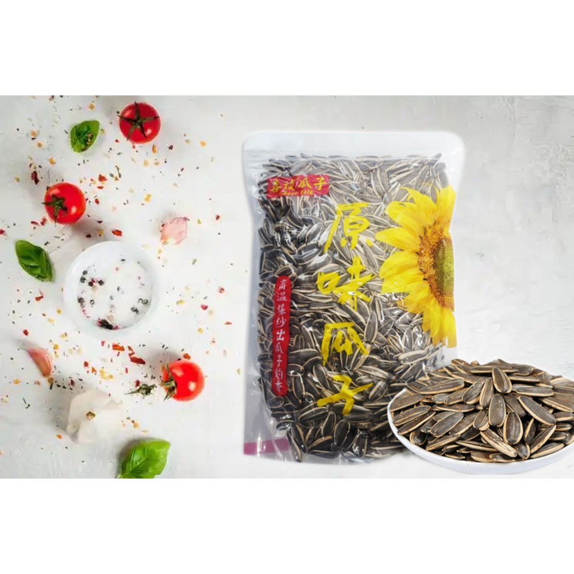 (농부마을 콩사랑) 내몽골 볶은 해바라기씨 알이 크고 고소한 간식 오리지널맛 중국식품 꽈즈, 400g, 2개 10,880원