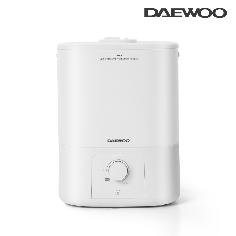 [최신] 대우 초저소음 초음파 가습기 무드등 4L 대용량 분리형 간편세척 X1000, 화이트, 대우 공기촉촉 가습기 51,900원