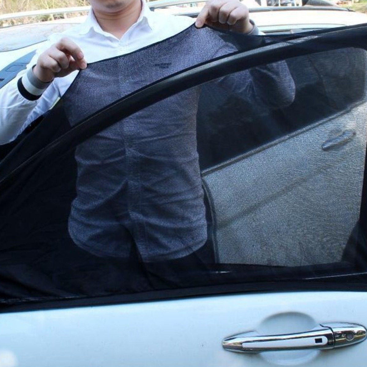 SUV 차량용 모기장 겸 햇빛가리개 방충망 앞뒤풀세트4p 차박모기장 중대형 suv 전용 카니발 스타리아 모하비 트럭 16,210원