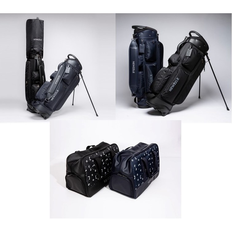 뉴즐 국내생산 심플 경량 스탠드백 블랙+ 보스턴백 세트 블랙 490,000원