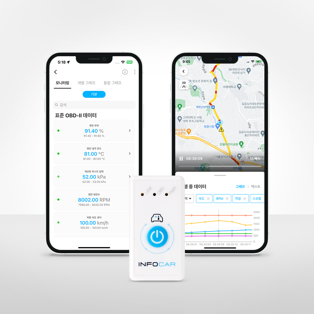 인포카 스위치 자동차 스캐너 IO180-OH android, iOS동시호환 OBD2 / ELM327 / 자동차 진단기 57,900원