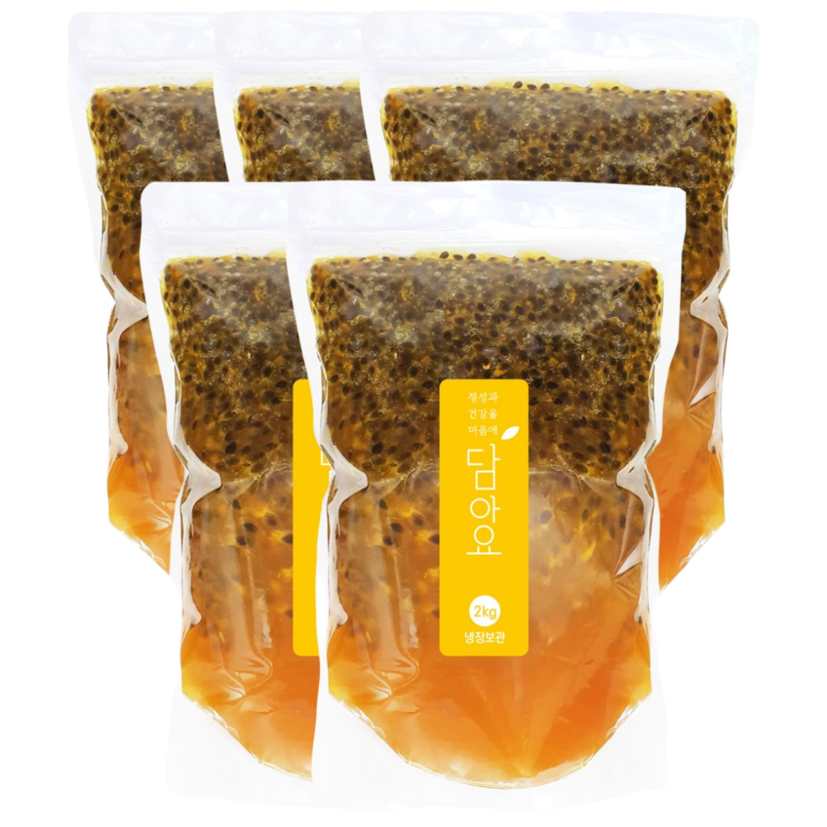 담아요 수제 백향과청(백향과청) 정백당, 2kg, 5개 132,000원